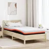 Image de vidaXL Matelas Blanc et Noir 120 x 200 cm Tissu jacquard