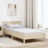 Image de vidaXL Matelas Blanc 100 x 200 cm Tissu jacquard