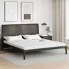 Image de vidaXL Matelas Blanc 200 x 200 cm Tissu jacquard
