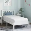 Image de vidaXL Matelas Blanc 80 x 160 cm Ressort ensaché