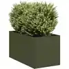 Image de vidaXL Jardinière vert olive 40x80x40 cm acier laminé à froid