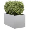 Image de vidaXL Jardinière 40x80x40 cm acier galvanisé