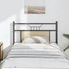 Image de vidaXL Tête de lit de remplacement chêne sonoma 80 cm bois d'ingénierie et acier