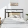 Image de vidaXL Tête de lit de remplacement chêne sonoma 90 cm bois d'ingénierie et acier