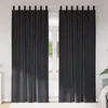 Image de vidaXL Rideaux occultants 2 pcs Gris foncé 140 x 225 cm Velours