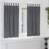 Image de vidaXL Rideaux occultants 2 pcs Gris clair 140 x 175 cm Velours