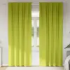 Image de vidaXL Rideaux occultants avec anneaux 2 pcs Vert 260 x 140 cm