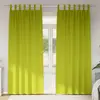 Image de vidaXL Rideaux occultants avec anneaux 2 pcs Vert 245 x 140 cm