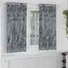 Image de vidaXL Rideaux en velours 2 pcs Gris Argenté 175 x 140 cm Velours