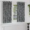 Image de vidaXL Rideaux en velours 2 pc Gris 175 x 140 cm Velours