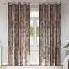 Image de vidaXL Rideaux en velours 2 pcs Cappuccino 225 x 140 cm Velours