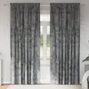 Image de vidaXL Rideaux en velours 2 pcs Gris 245 x 140 cm Velours
