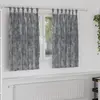 Image de vidaXL Rideaux en velours 2 pcs Gris 140 x 140 cm Velours