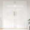 Image de vidaXL Rideau en Dentelle avec des rideaux Blanc 245x150cm Polyester