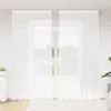 Image de vidaXL Rideau en Dentelle avec des rideaux Blanc 260x200cm Polyester