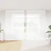 Image de vidaXL Rideau en Dentelle Floral Blanc 260 x 300 cm Polyester