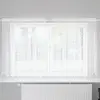 Image de vidaXL Rideau en Dentelle Floral Blanc 140 x 200 cm Polyester