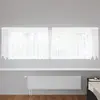 Image de vidaXL Rideau en Dentelle Floral Blanc 120 x 300 cm Polyester