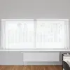 Image de vidaXL Rideau en Dentelle Floral Blanc 180 x 300 cm Polyester