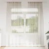 Image de vidaXL Rideau en Voile 2 pc Couleur sable 245 x 140 cm Polyester