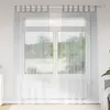 Image de vidaXL Rideau en Voile 2 pcs Gris foncé 245 x 140 cm Polyester