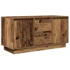 Image de vidaXL Tv-meubel met LED-verlichting 100x41x50 cm oud houtkleurig