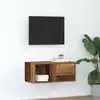 Image de vidaXL Meuble TV vieux bois 60x31x25,5 cm bois d'ingénierie