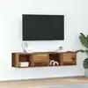 Image de vidaXL Meubles TV 2 pcs vieux bois 60x31x25,5 cm bois d'ingénierie