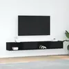 Image de vidaXL Meuble TV 2 pcs chêne noir 100x31x25,5 cm bois d'ingénierie