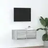 Image de vidaXL Meuble TV sonoma gris 60x31x25,5 cm bois d'ingénierie