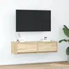 Image de vidaXL Meuble TV Chêne sonoma 100 x 31 x 25,5 cm Bois d'ingénierie