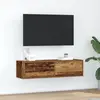 Image de vidaXL Meuble TV Bois ancien 100 x 31 x 25,5 cm Bois d'ingénierie