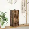Image de vidaXL Buffet chêne fumé 29,5x34x76 cm bois d'ingénierie