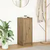 Image de vidaXL Buffet chêne artisanal 29,5x34x76 cm bois d'ingénierie