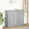 Image de vidaXL Buffet sonoma gris 85x34x76 cm bois d'ingénierie