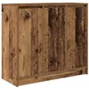Image de vidaXL Buffet vieux bois 85x34x76 cm bois d'ingénierie, meuble de rangement, meuble de rangement de cuisine, meuble de rangement de salon