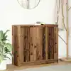 Image de vidaXL Buffet vieux bois 85x34x76 cm bois d'ingénierie
