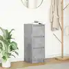 Image de vidaXL Buffet gris béton 29,5x34x76 cm bois d'ingénierie