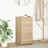 Image de vidaXL Buffet chêne sonoma 37,5x35x76 cm bois d'ingénierie