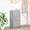 Image de vidaXL Buffet gris béton 37,5x35x76 cm bois d'ingénierie