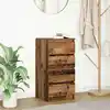 Image de vidaXL Buffet vieux bois 37,5x35x76 cm bois d'ingénierie