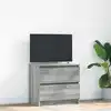 Image de vidaXL Meuble TV sonoma gris 60x35x54 cm bois d'ingénierie