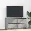 Image de vidaXL Meuble TV gris béton 100x35x54 cm bois d'ingénierie