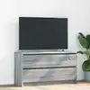 Image de vidaXL Meuble TV sonoma gris 100x35x54 cm bois d'ingénierie