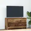 Image de vidaXL Meuble TV vieux bois 100x35x54 cm bois d'ingénierie