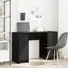 Image de vidaXL Bureau chêne noir 120x42x76 cm bois d'ingénierie