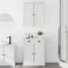 Image de vidaXL Ensemble de mobilier de salle de bain avec étagère VIGO 2 pcs