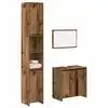 Image de vidaXL Ensemble de meubles salle de bain 3 pcs bois d'ingénierie