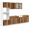 Image de vidaXL 7-delige Keukenkastenset Lyon bewerkt hout oud houtkleurig
