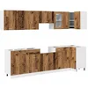 Image de vidaXL Ensemble de 11 meubles de cuisine "Lyon" en bois d'ingénierie